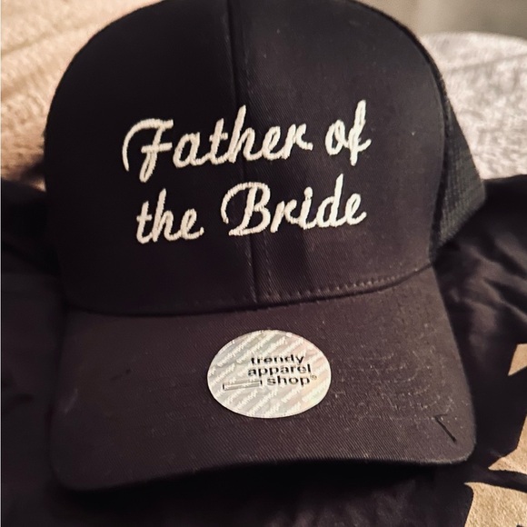 Father of the Bride Black Cap
Every proud Girl Dad needs this for their wedding - Picture 3 of 3